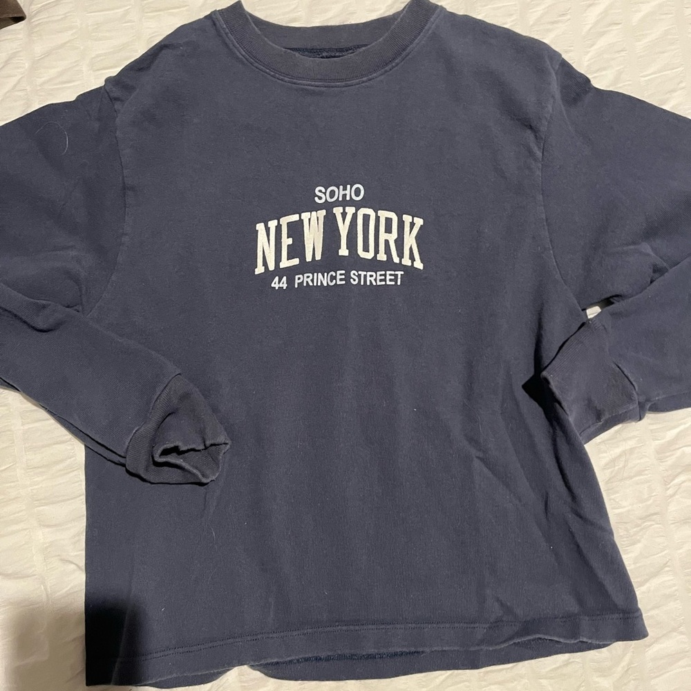 vintage brandy melville soho new york long sleeve
